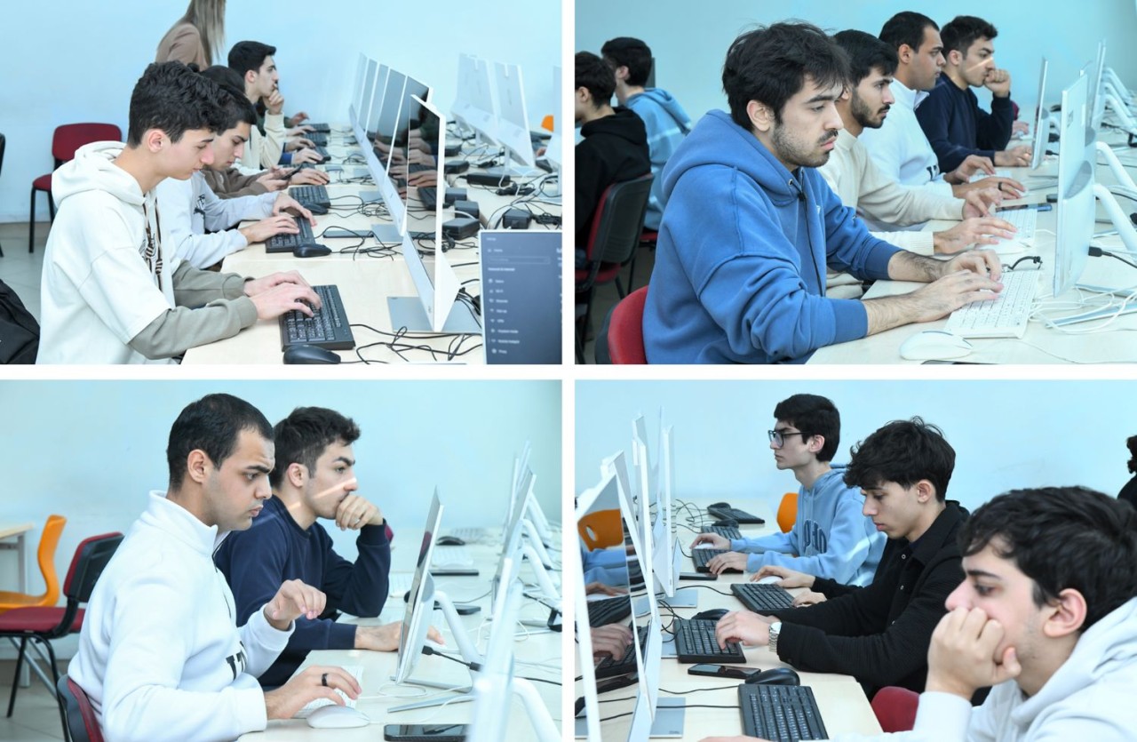 BMU-da kibertəhlükəsizlik üzrə yarış keçirilib - FOTOLAR
