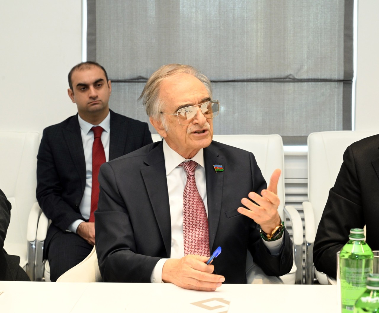 Nazir Adil Kərimli İctimai Şuranın üzvləri ilə görüş keçirdi - FOTOLAR