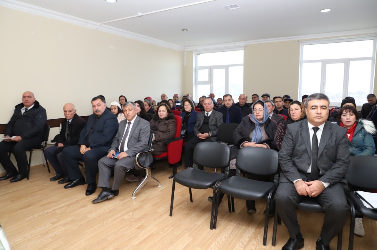 Neftçalanın icra başçısı səyyar görüş keçirib - FOTOLAR