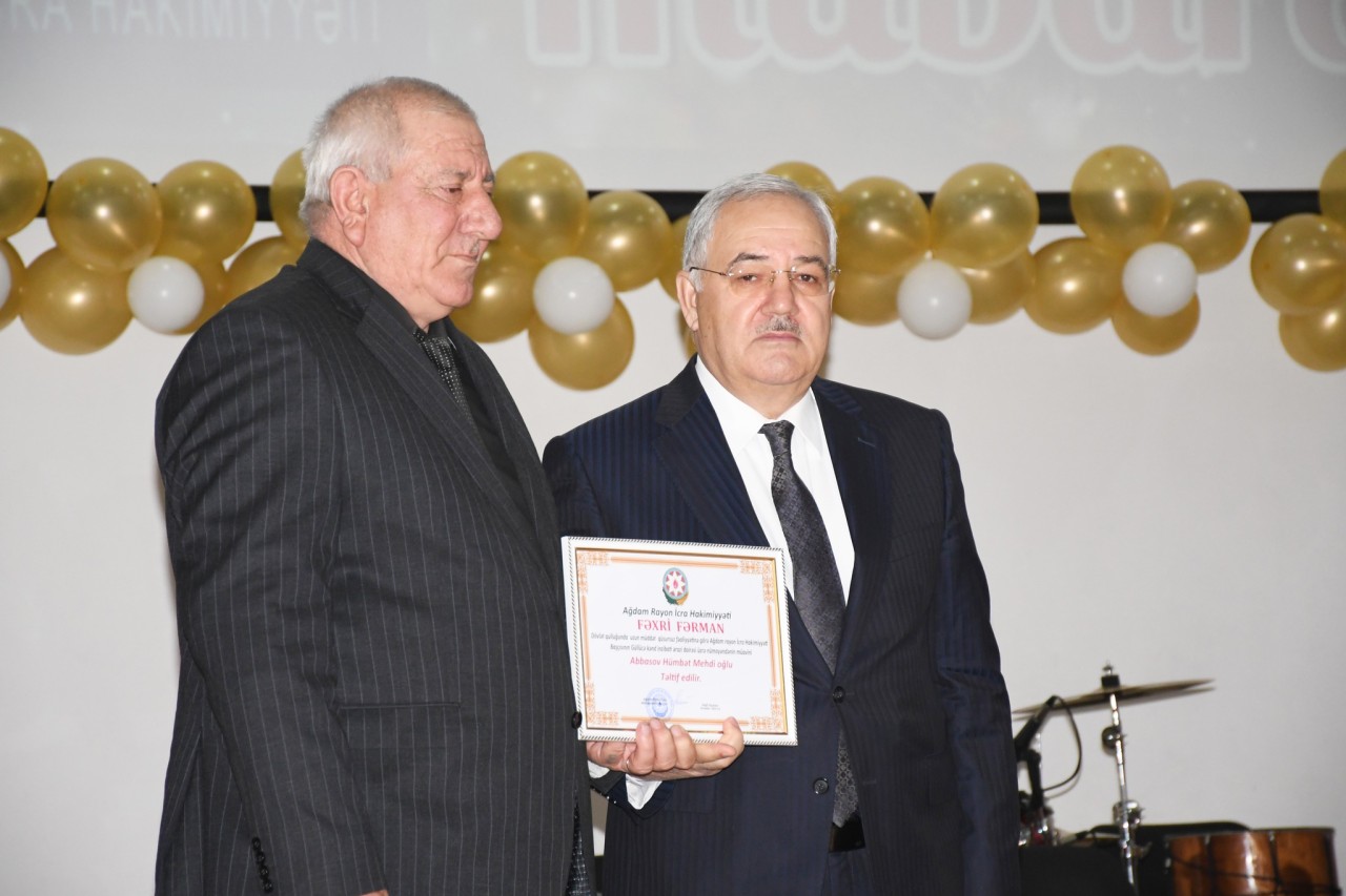 Ağdamda ümumrayon tədbiri keçirildi - FOTOLAR