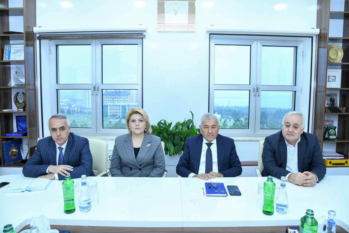 BMU ilə “Sara Logistics” MMC arasında əməkdaşlıq müzakirə edilib - FOTO