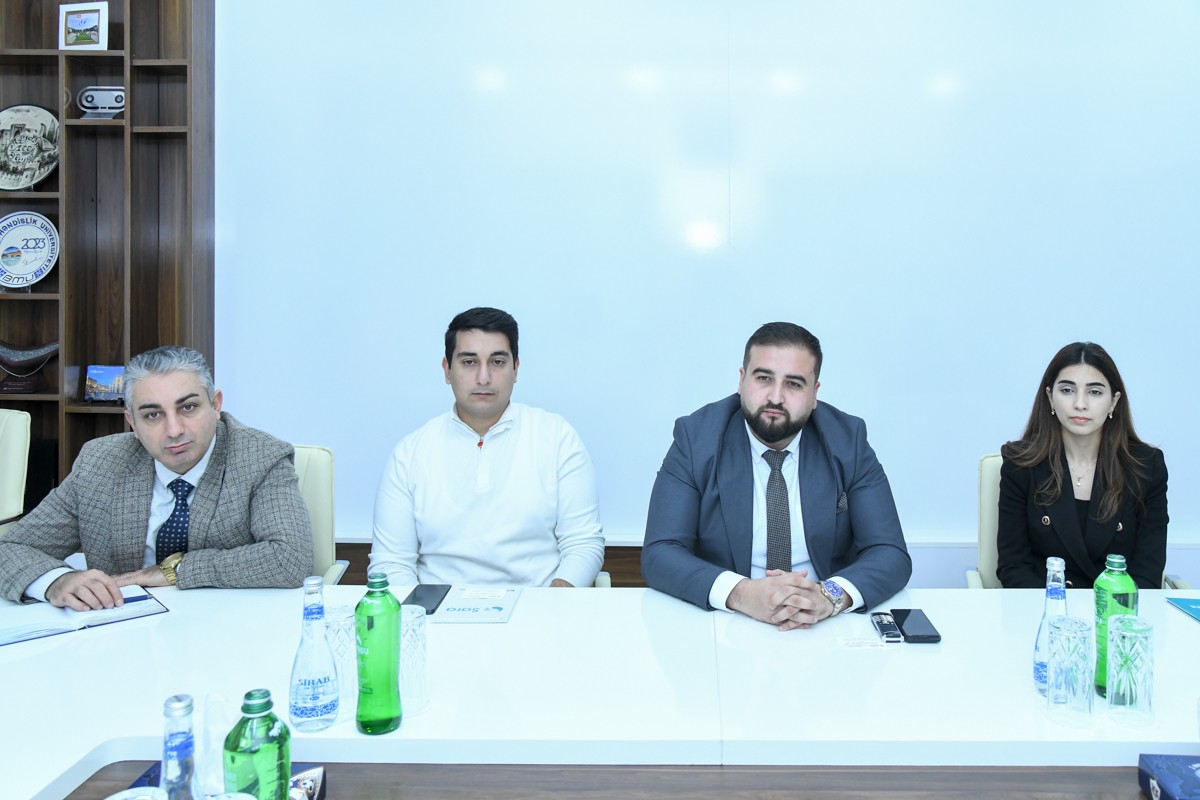 BMU ilə “Sara Logistics” MMC arasında əməkdaşlıq müzakirə edilib - FOTO