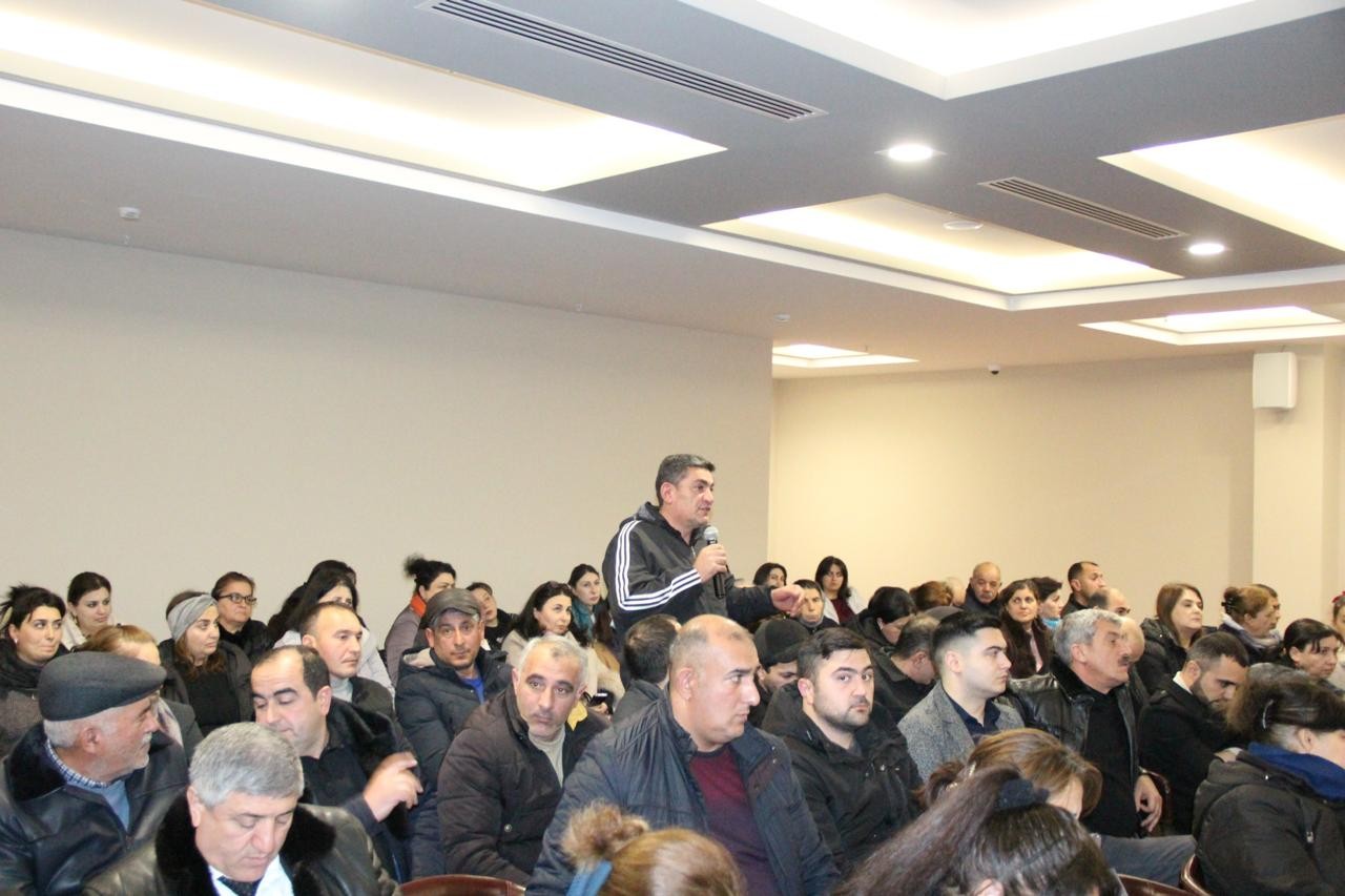 Goranboyun icra başçısı 2025-ci ilin ilk səyyar qəbulunu keçirdi - FOTOLAR