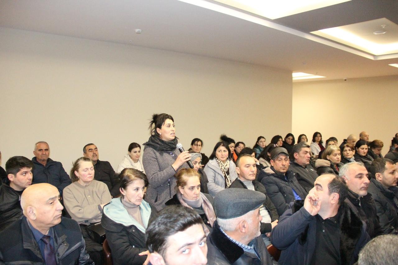 Goranboyun icra başçısı 2025-ci ilin ilk səyyar qəbulunu keçirdi - FOTOLAR