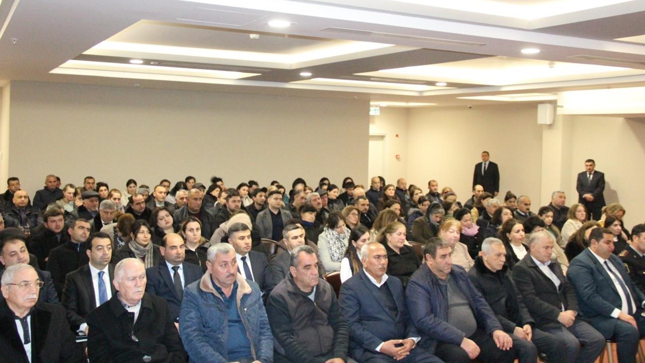 Goranboyun icra başçısı 2025-ci ilin ilk səyyar qəbulunu keçirdi - FOTOLAR