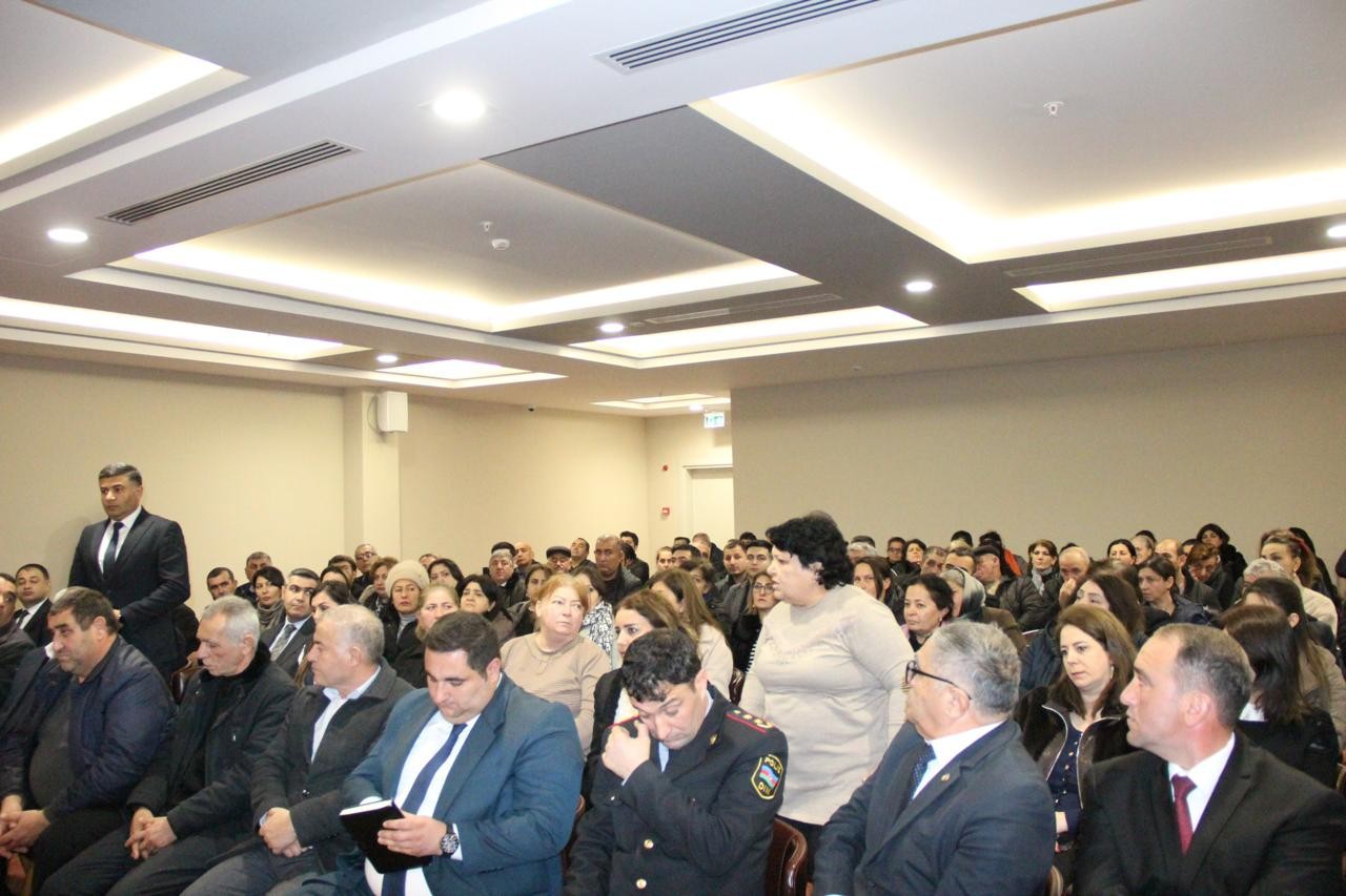 Goranboyun icra başçısı 2025-ci ilin ilk səyyar qəbulunu keçirdi - FOTOLAR