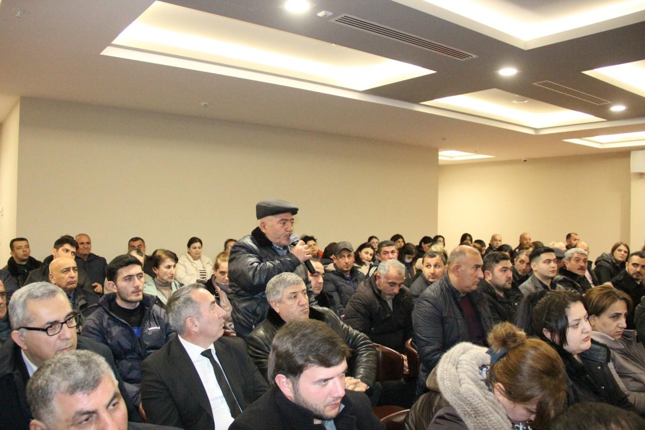 Goranboyun icra başçısı 2025-ci ilin ilk səyyar qəbulunu keçirdi - FOTOLAR