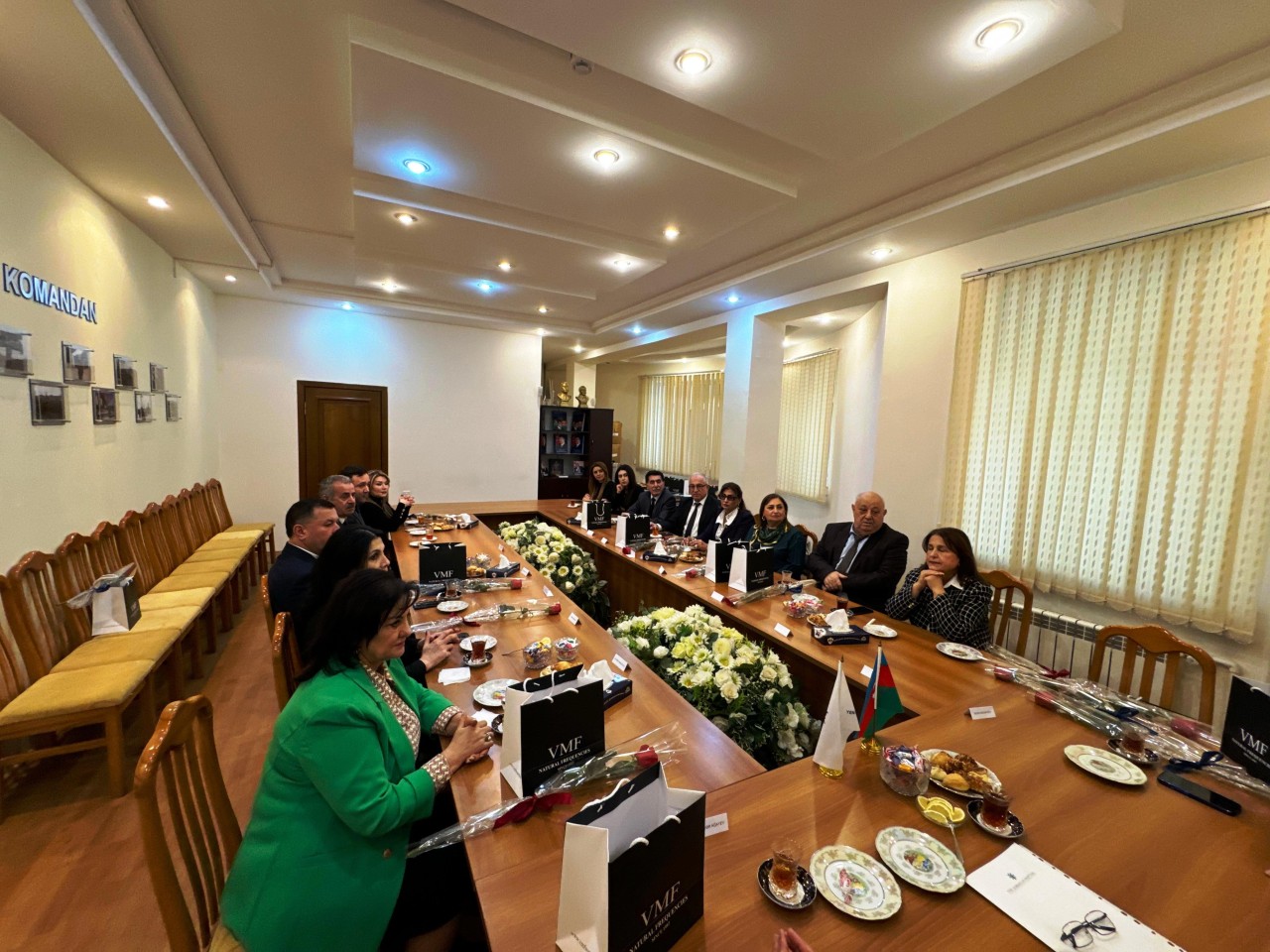 YAP Nəsimi rayon təşkilatı veteranlarla görüş keçirdi - FOTOLAR