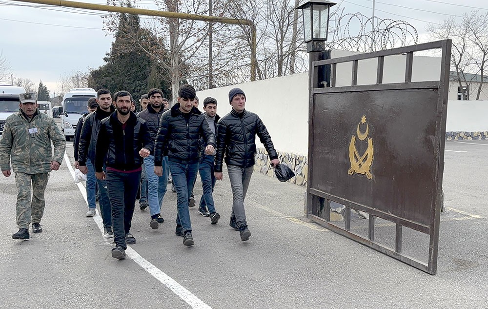 Ehtiyatda olan hərbçilərin təlim toplanışı keçirilir - FOTOLAR