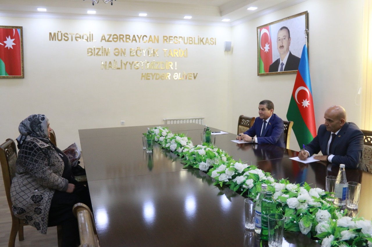 Milli Məclisin deputatının seçicilərlə növbəti görüşü oldu - FOTOLAR
