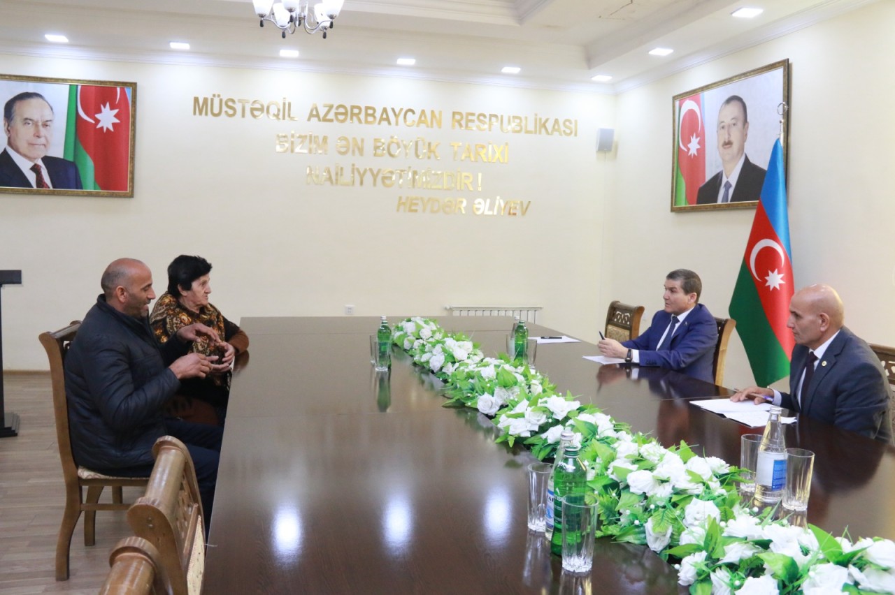 Milli Məclisin deputatının seçicilərlə növbəti görüşü oldu - FOTOLAR