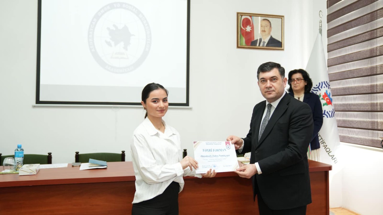 Əmək və Sosial Münasibətlər Akademiyasında Gənclər Günü qeyd olunub - FOTOLAR