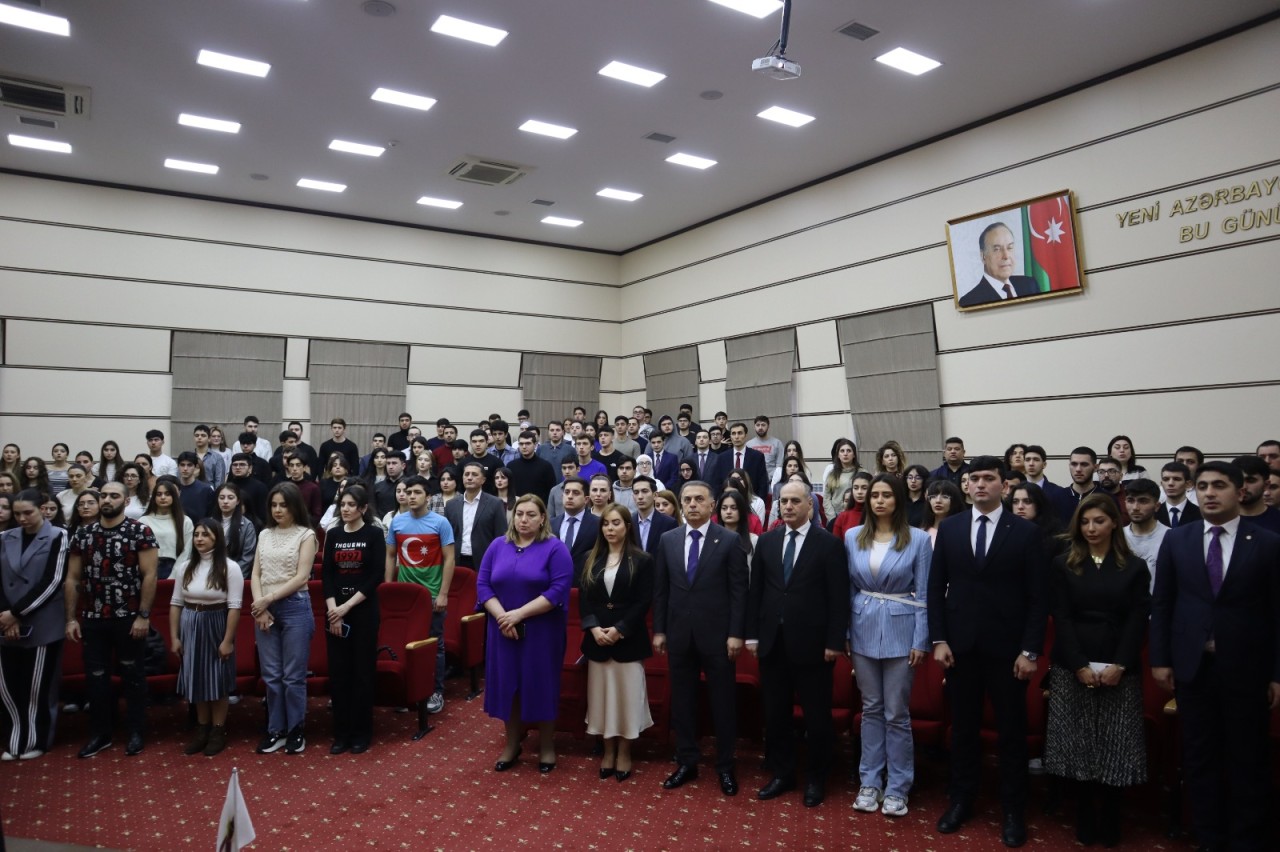 YAP Yasamal rayon təşkilatı Gənclər Gününə həsr olunmuş tədbir keçirdi - FOTOLAR