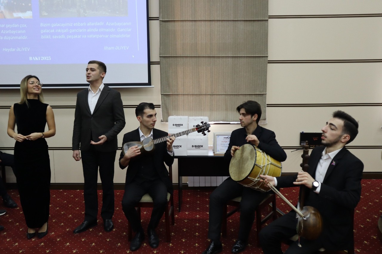YAP Yasamal rayon təşkilatı Gənclər Gününə həsr olunmuş tədbir keçirdi - FOTOLAR
