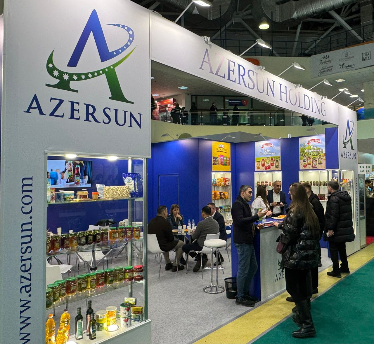 “Azərsun Holdinq” Moskvada keçirilən sərgidə iştirak edir - FOTOLAR