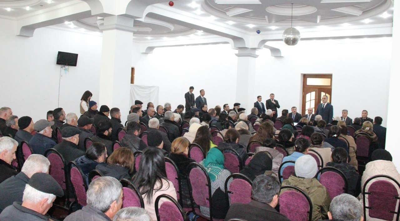 Goranboyun icra başçısı vətəndaşların qəbulunu keçirdi - FOTOLAR