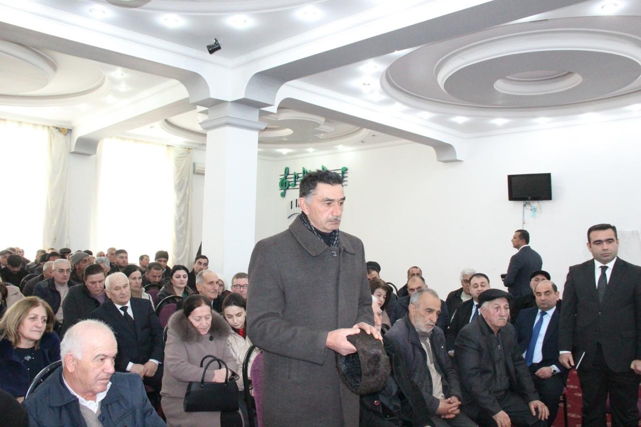 Goranboyun icra başçısı vətəndaşların qəbulunu keçirdi - FOTOLAR