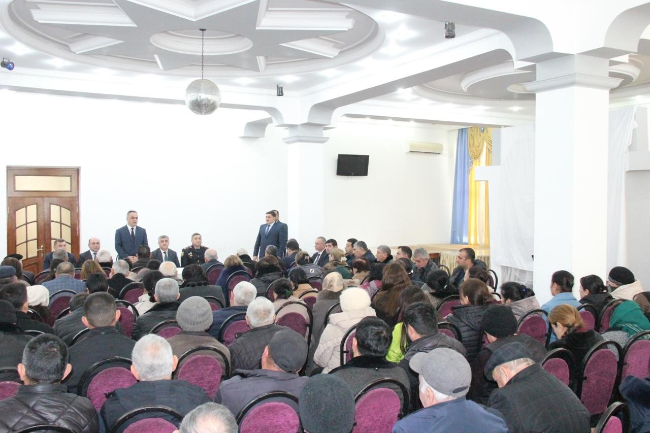 Goranboyun icra başçısı vətəndaşların qəbulunu keçirdi - FOTOLAR