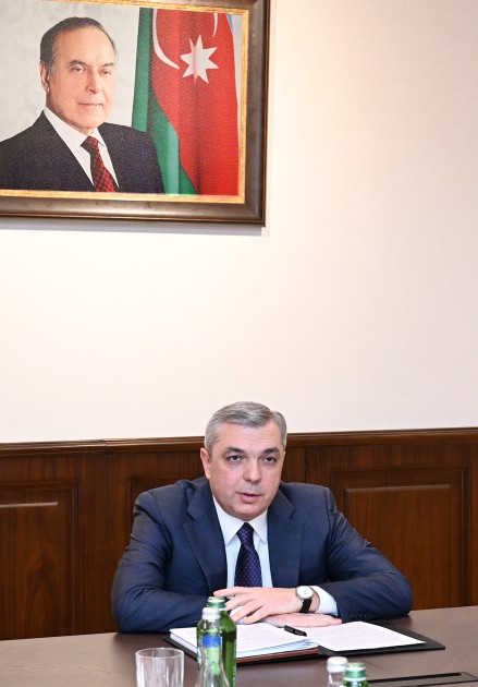 Samir Nuriyev korrupsiya ilə bağlı iclas keçirdi - FOTOLAR