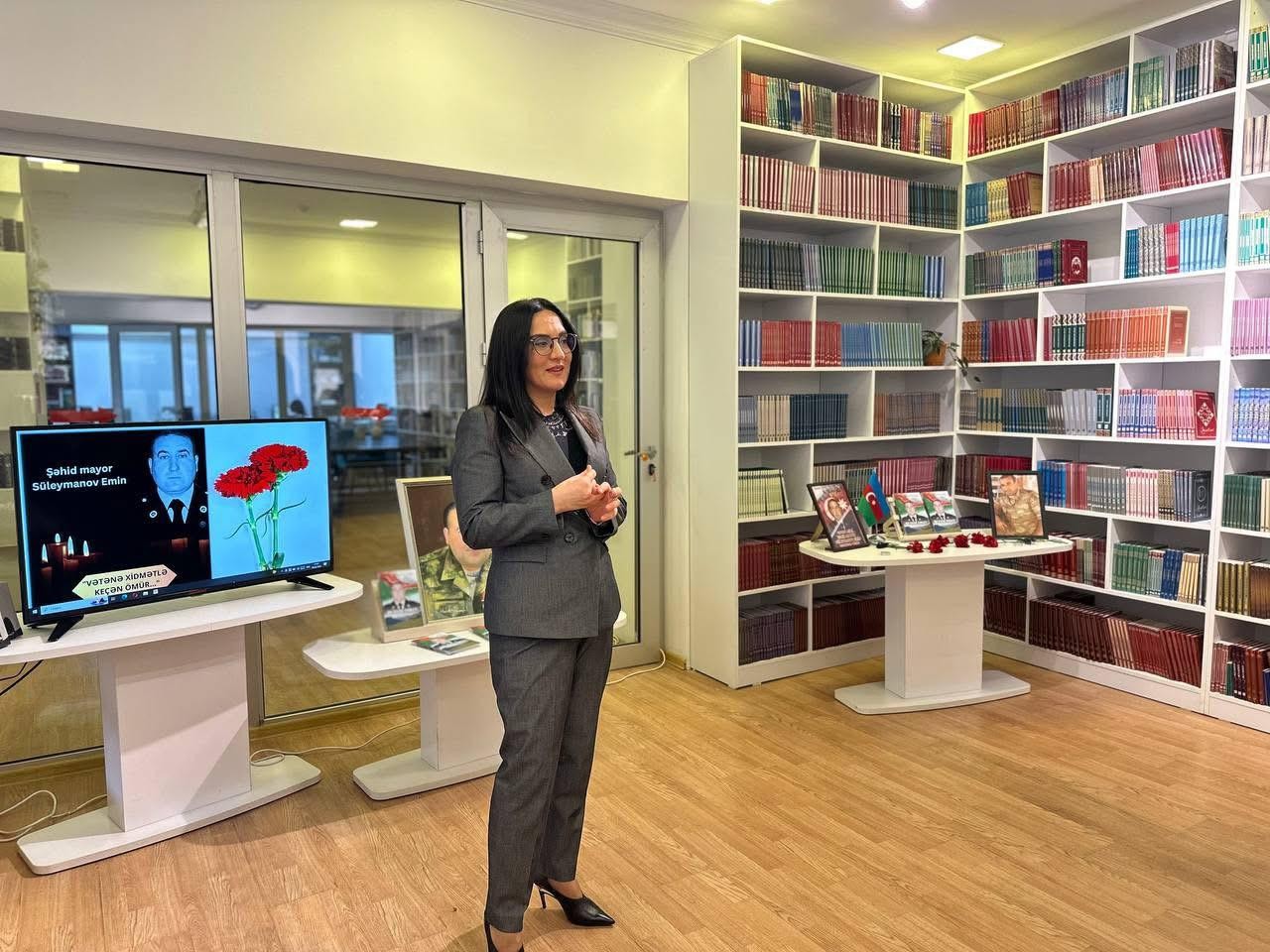 Mayor Emin Süleymanovun xatirəsinə həsr olunmuş tədbir keçirilib - FOTOLAR