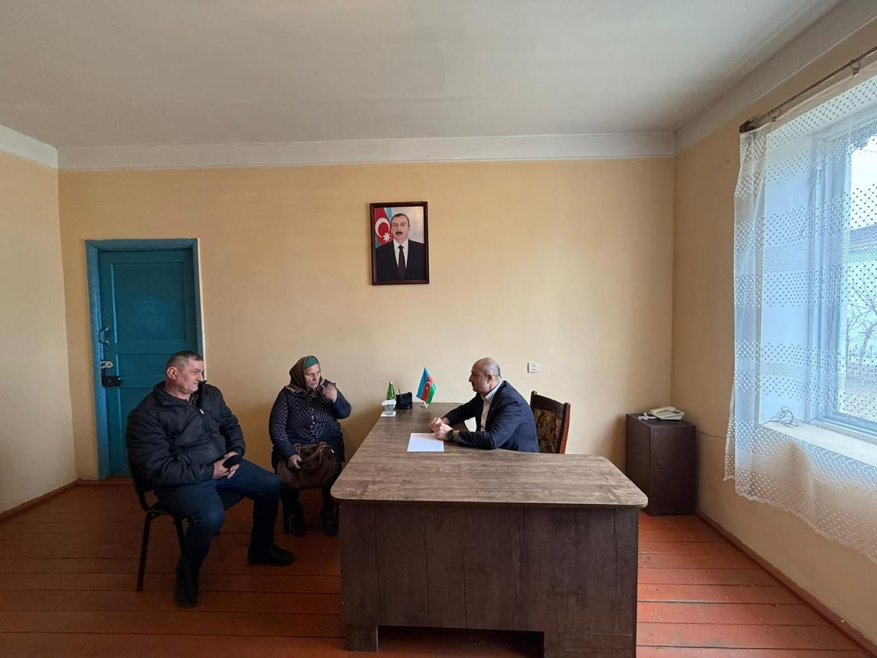 Asif Əsgərov şəhid ailələrini ziyarət etdi - FOTOLAR