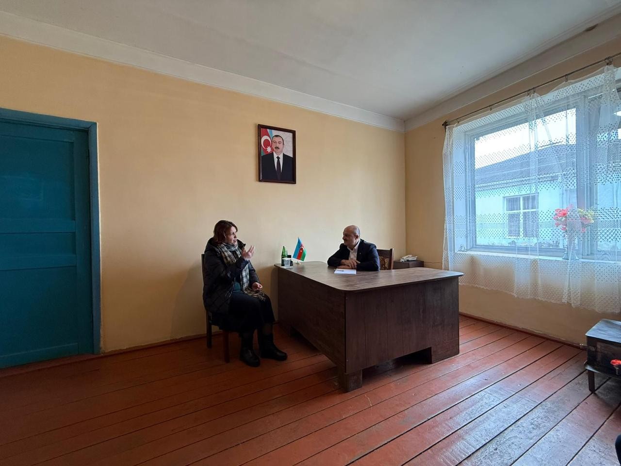 Asif Əsgərov şəhid ailələrini ziyarət etdi - FOTOLAR
