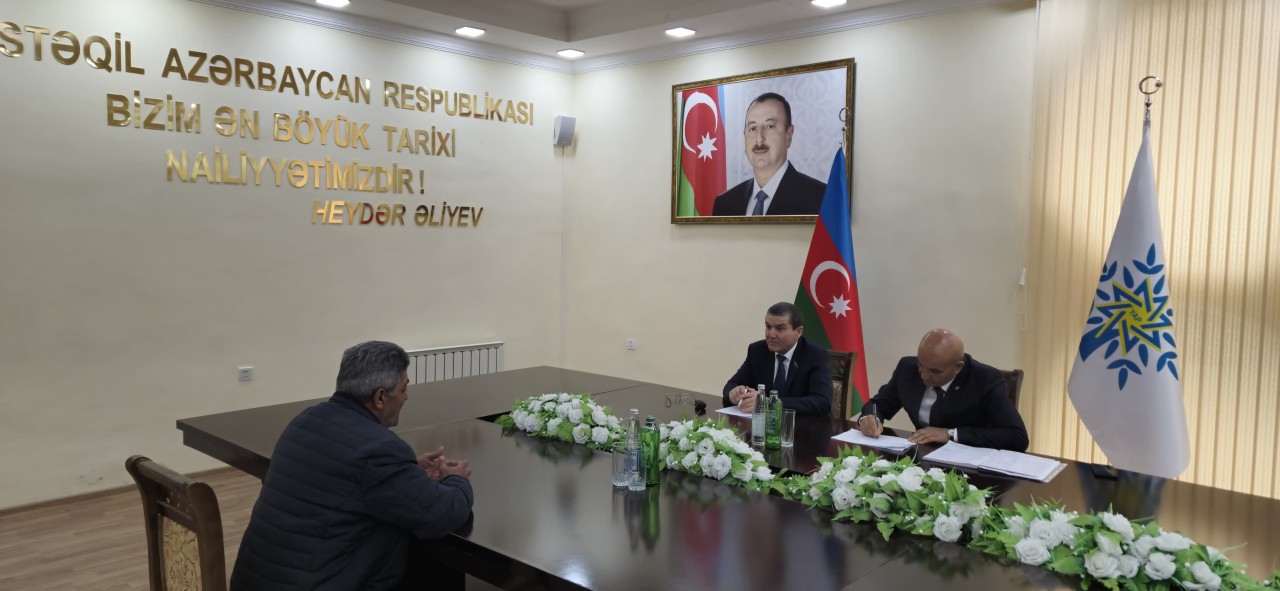 Milli Məclisin deputatı seçicilərlə növbəti görüş keçirdi - FOTOLAR