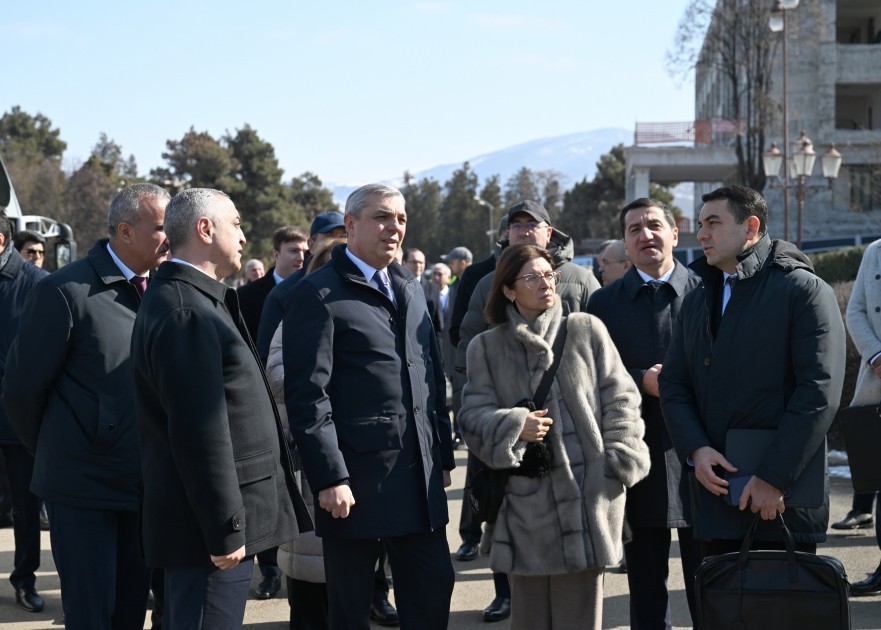 Samir Nuriyev hökumət üzvlərini bu dəfə Xankəndidə topladı - FOTOLAR