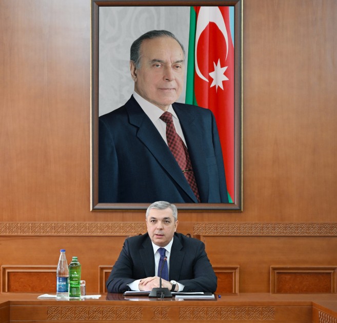 Samir Nuriyev hökumət üzvlərini bu dəfə Xankəndidə topladı - FOTOLAR