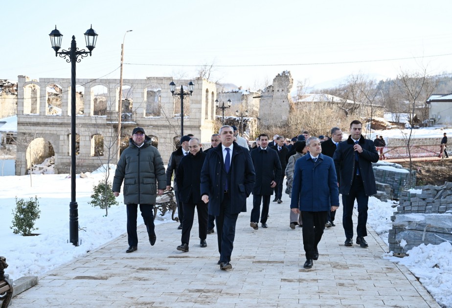 Samir Nuriyev hökumət üzvlərini bu dəfə Xankəndidə topladı - FOTOLAR