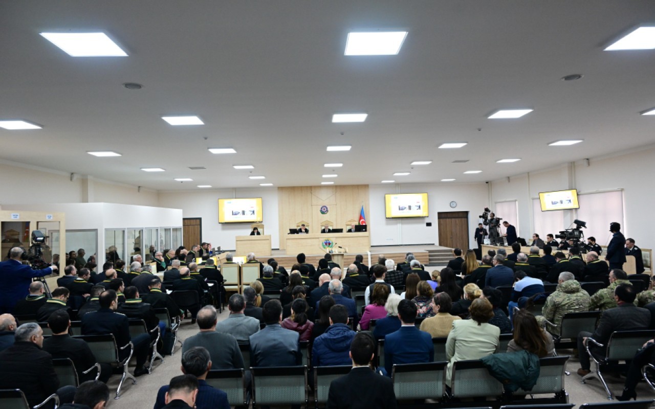 Erməniəsilli şəxslərin növbəti məhkəməsi OLDU - FOTOLAR