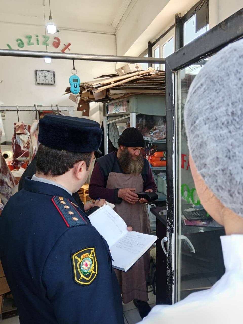 Suraxanıda qanunsuz heyvan kəsimi fəaliyyətinin qarşısı alınıb - FOTOLAR