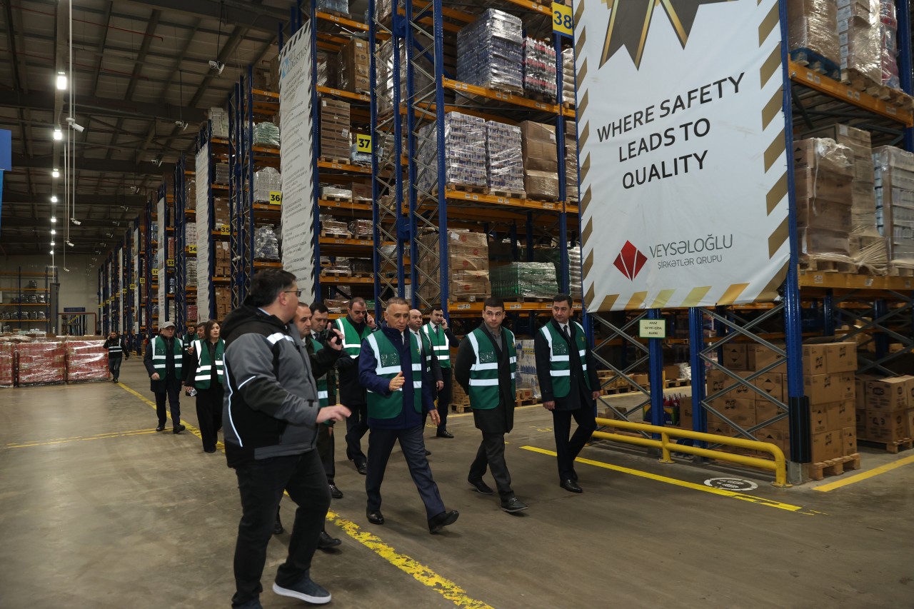 KOBİA nümayəndələri “Veysəloğlu”na məxsus Məhəmmədi Logistika Mərkəzini ziyarət edib - FOTOLAR