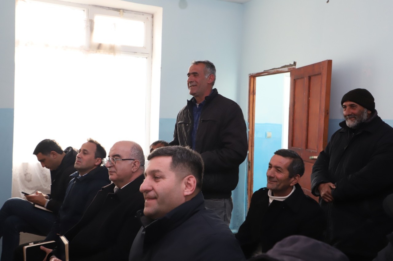 Neftçalanın icra başçısı səyyar görüş keçirib - FOTOLAR
