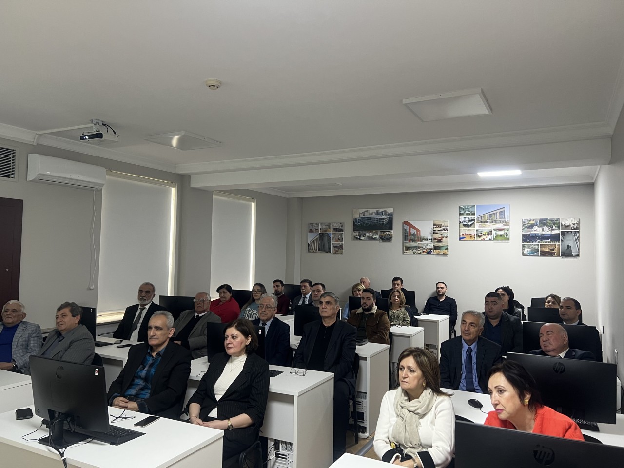 Qazi Universitetinin professoru AzMİU-da - FOTOLAR