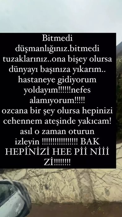 Özcan Dəniz xəstəxanalıq oldu, arvadı ailəsini hədələdi