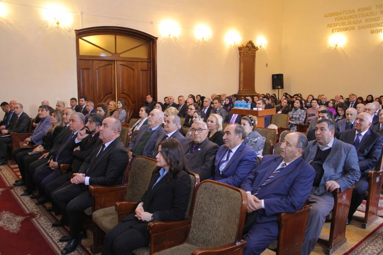 Aqrar Universitet ölkəmizdə kənd təsərrüfatının inkişafında mühüm yer tutur - FOTOLAR