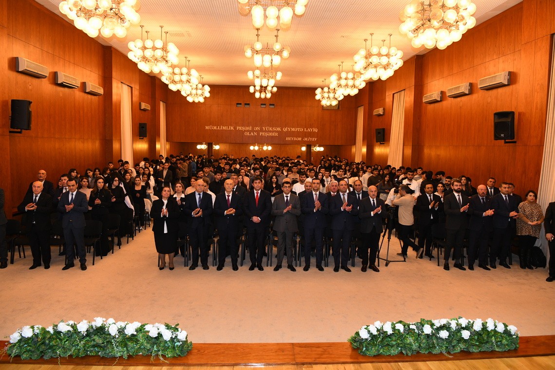 Balaxanıda neft quyusuna “Azərbaycan Dövlət Neft və Sənaye Universiteti-100” adı verildi - FOTOLAR