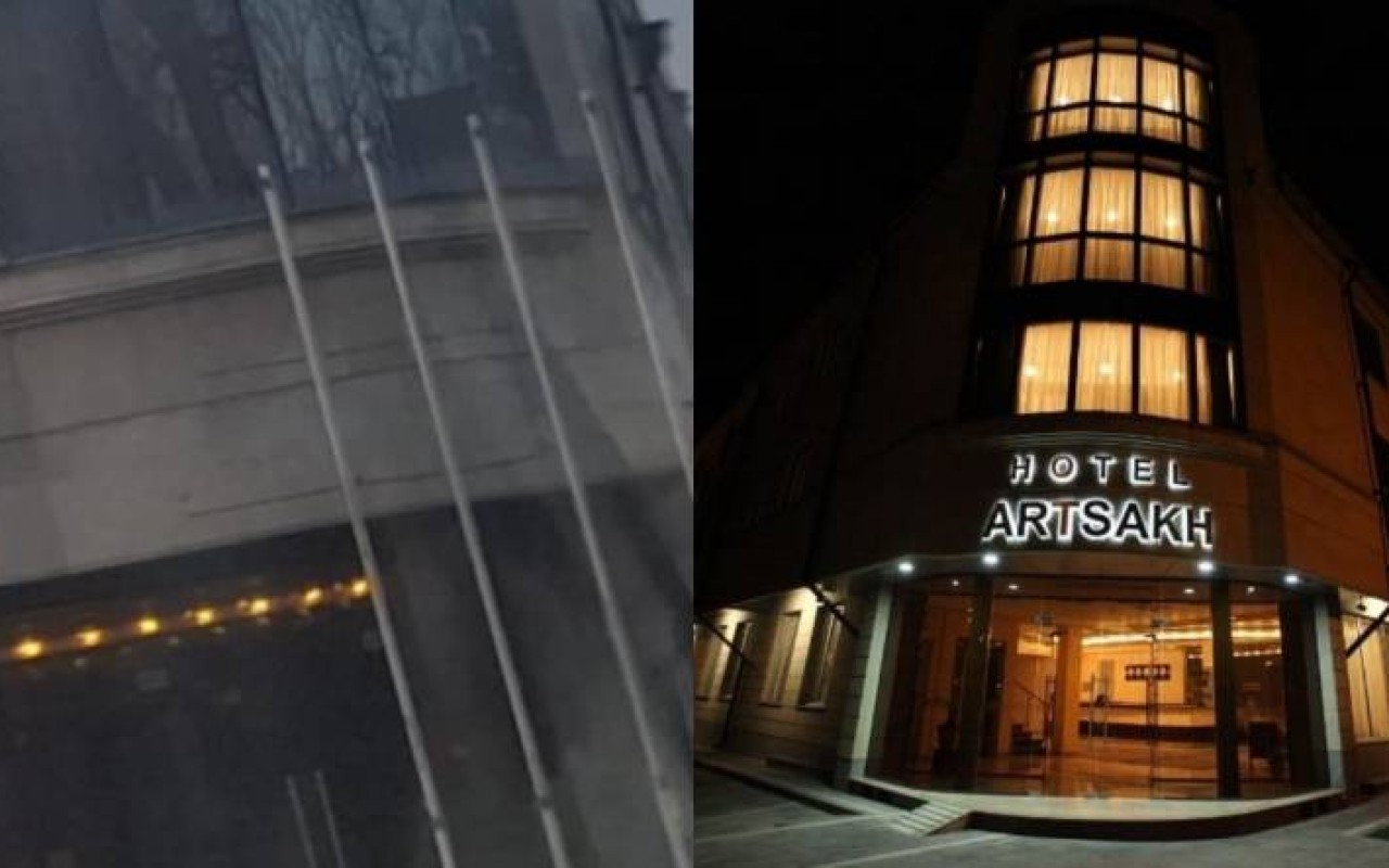 “Artsax” hotelinin adı söküldü 