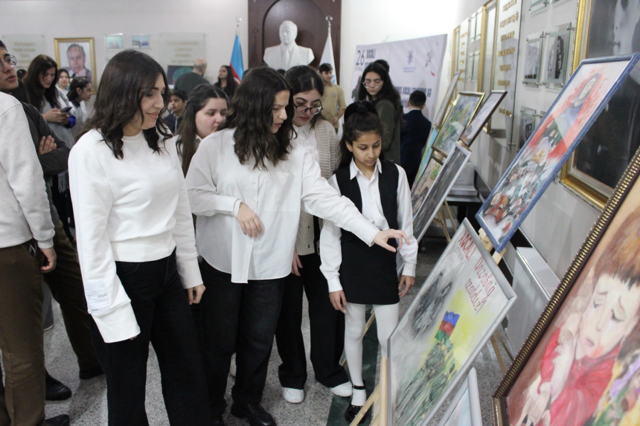 YAP Nizami rayon təşkilatı tədbir keçirdi - FOTOLAR