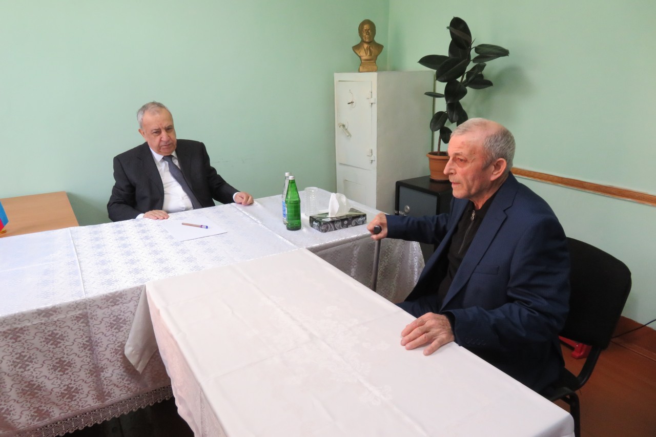 Qubadlının icra başçısı səyyar qəbul keçirdi - FOTOLAR