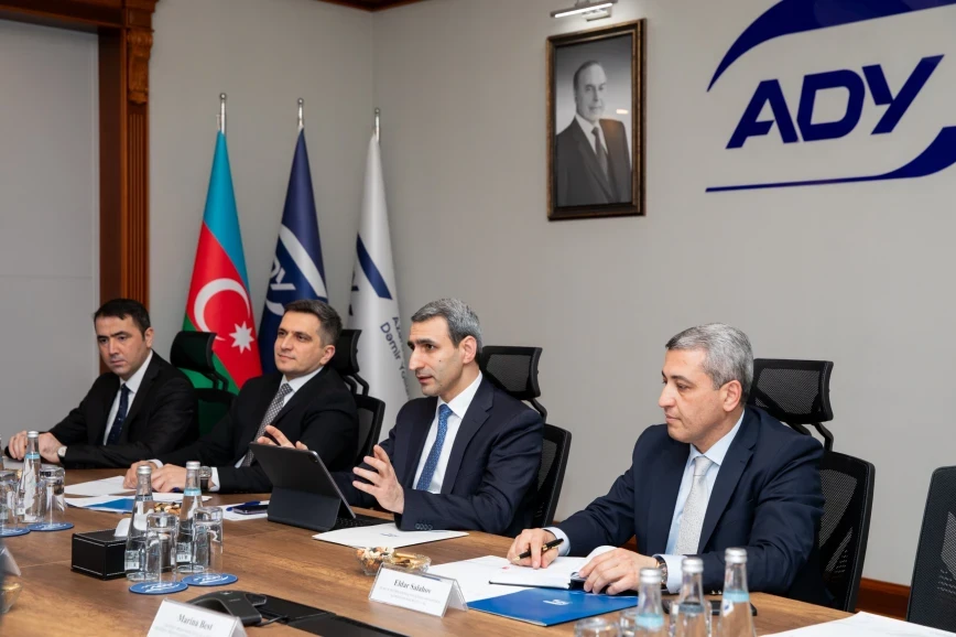 ADY ilə Asiya İnkişaf Bankı arasında yeni əməkdaşlıq imkanları müzakirə olundu - FOTOLAR