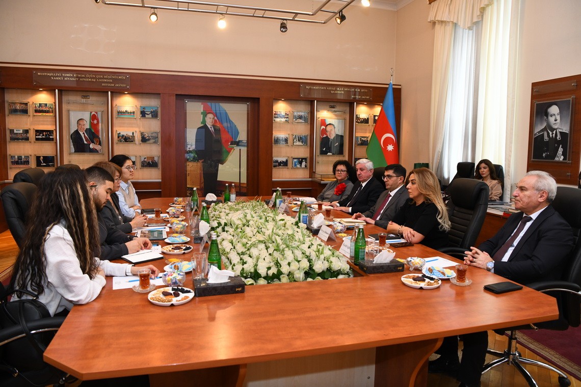 ADNSU ilə Şərqi Qazaxıstan Texniki Universiteti arasında müzakirələr aparıldı - FOTOLAR