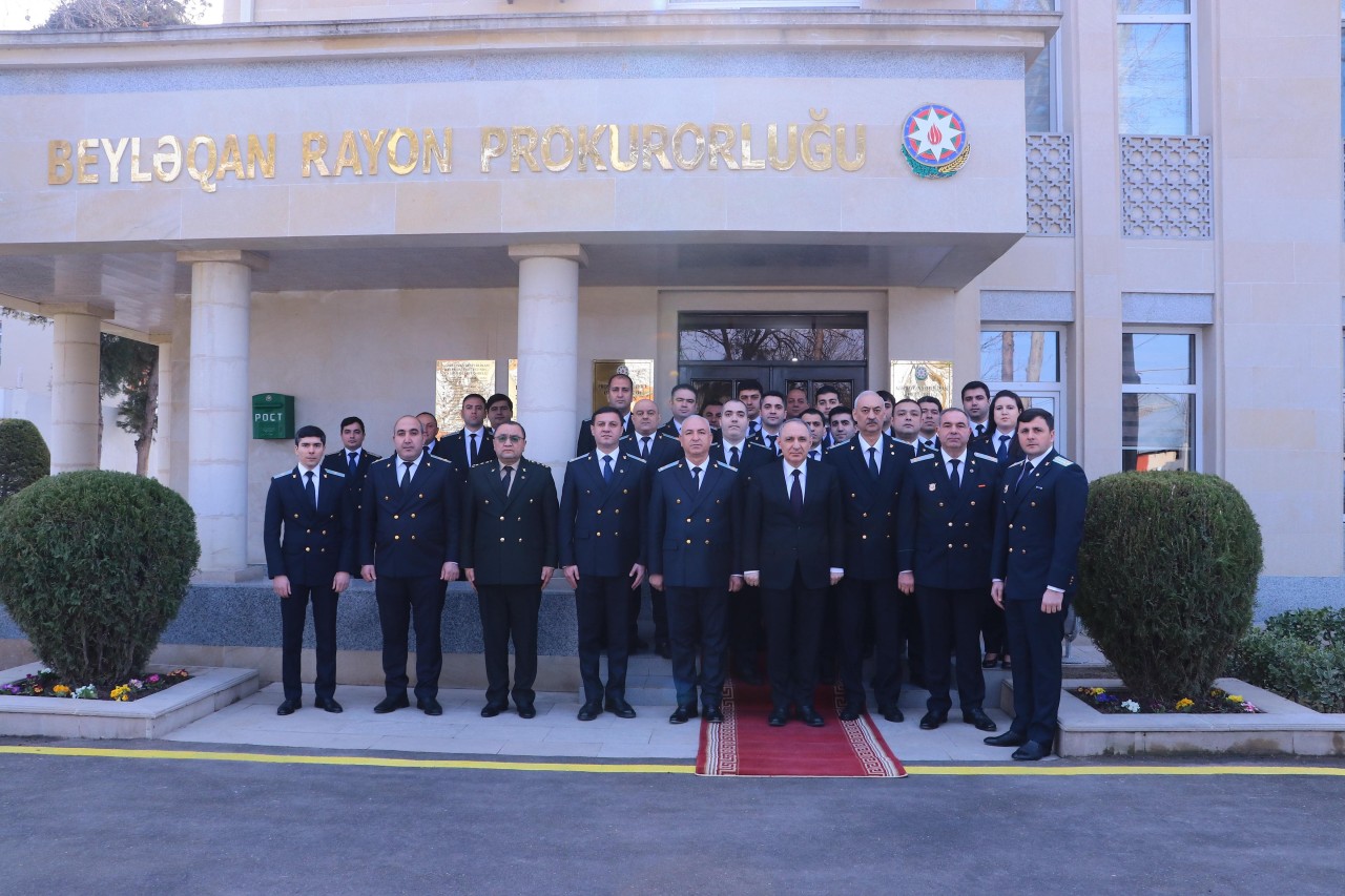 Baş prokuror Beyləqanda vətəndaşları qəbul etdi - FOTOLAR