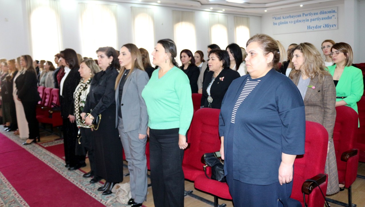 YAP Xətai rayon təşkilatı 8 Martla bağlı tədbir keçirdi - FOTOLAR