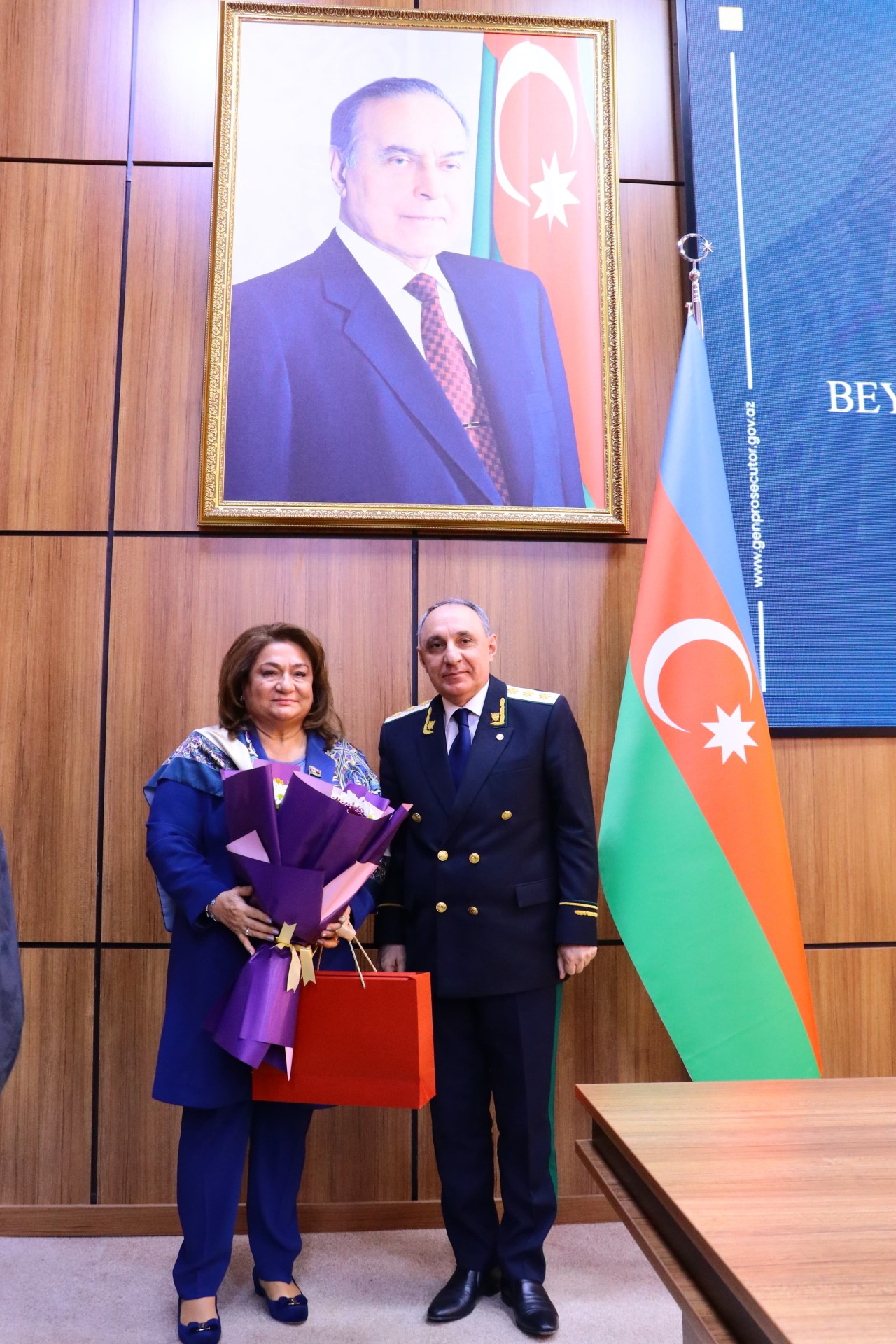 Baş Prokurorluqda 8 Martla bağlı tədbir keçirildi - FOTOLAR