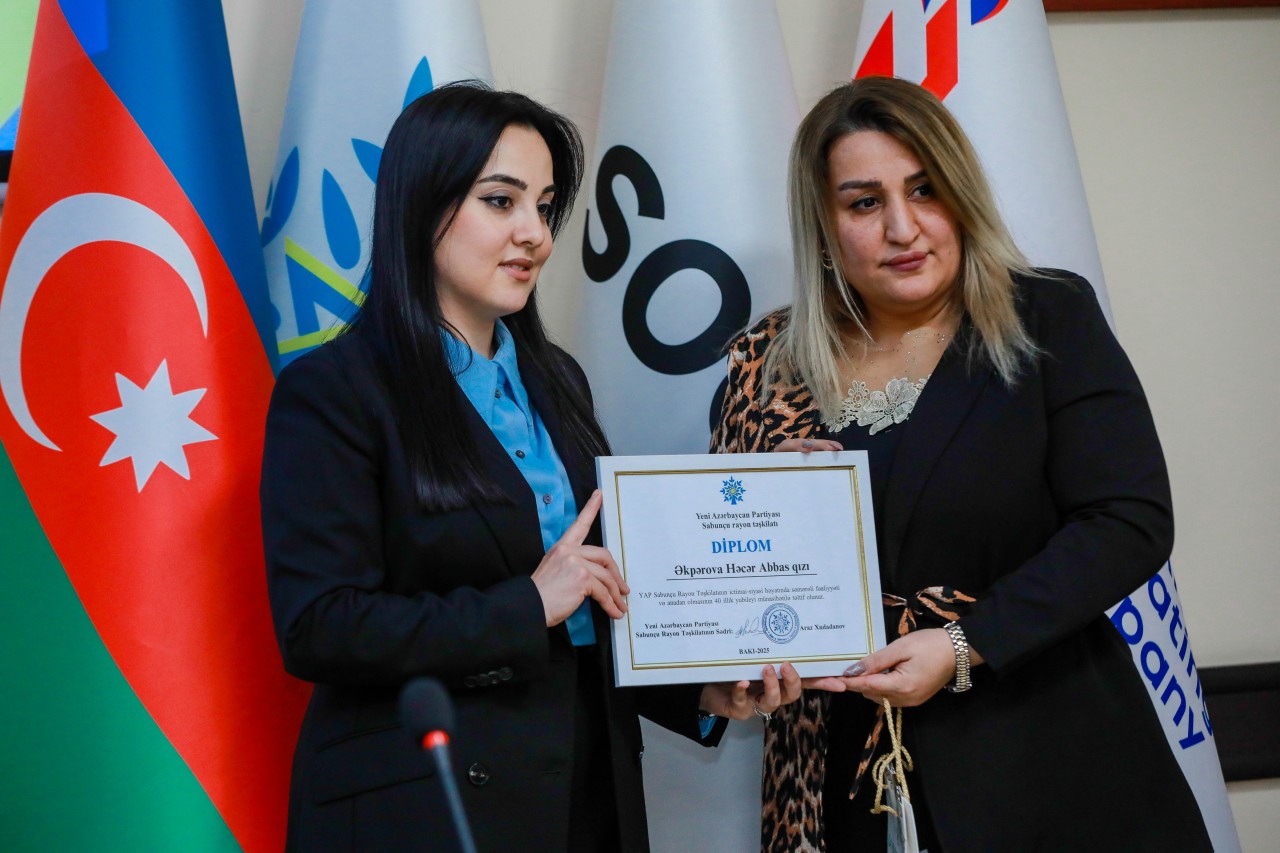 YAP Sabunçu rayon təşkilatı “Qürur və Zəfər yolu” adlı tədbir keçirdi - FOTOLAR