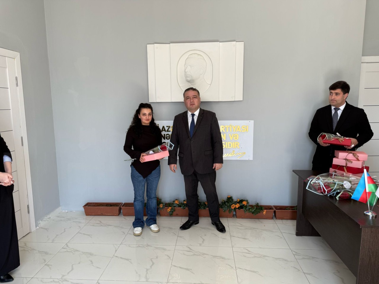 YAP Pirallahı rayon təşkilatı 8 Martla bağlı tədbir keçirdi - FOTOLAR