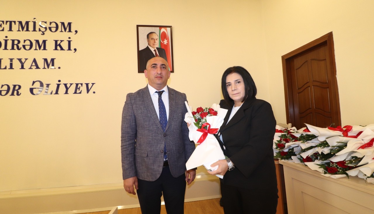Qazaxda 8 Mart - Beynəlxalq Qadınlar Gününə həsr olunmuş tədbir keçirilib - FOTOLAR