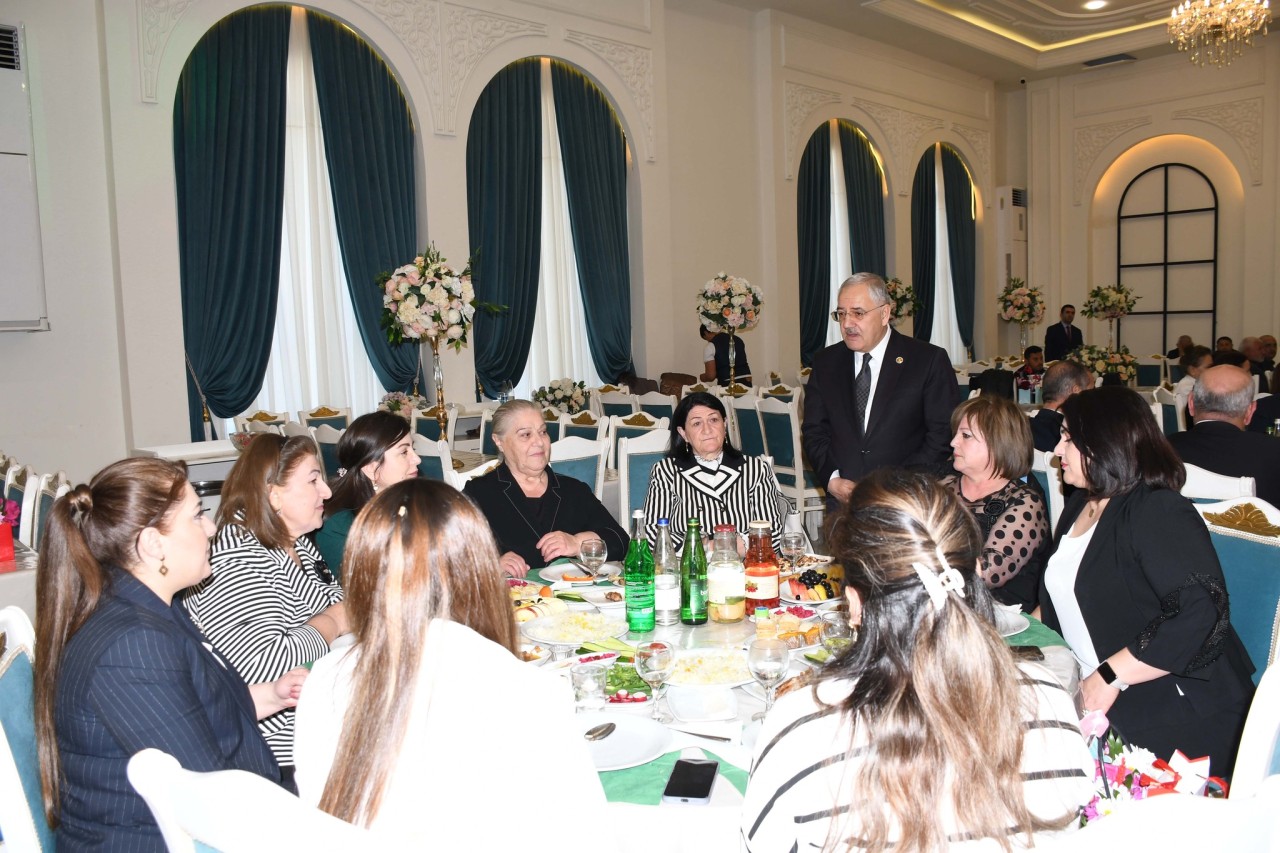 Ağdamda 8 Mart - Beynəlxalq Qadınlar Gününə həsr olunmuş bayram tədbiri keçirilib - FOTOLAR